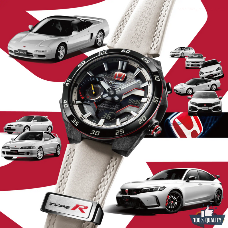 ECB 1A2110204 White Honda Watch.