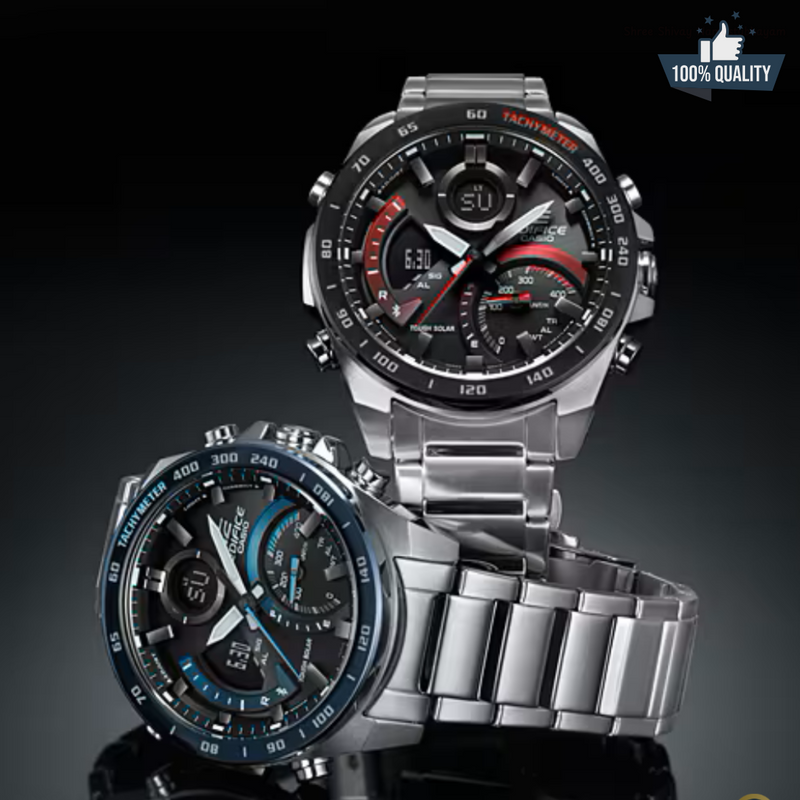 ECB -1A2110212 Edi_fic Silver Stainless Steal Watch.