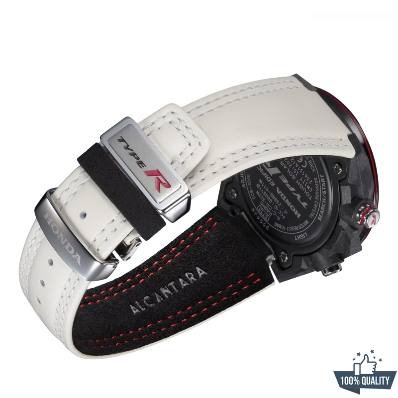 EDIGICE-211501 Edifice White Honda Racing Watch.