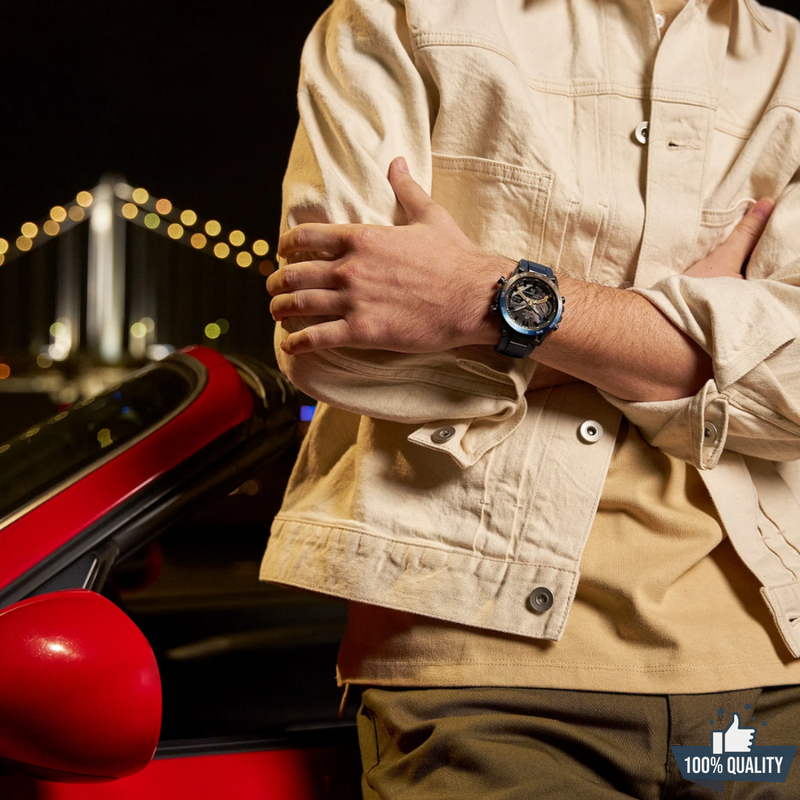 EDIGICE 2114512 Edifice Blue Honda Racing Watch.