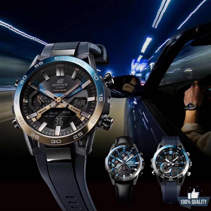 EDIGICE 2114512 Edifice Blue Honda Racing Watch.
