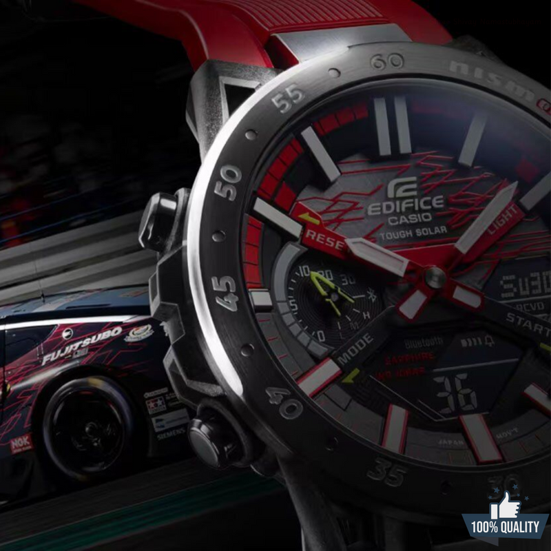 EDIGICE-T21100  Edifice SOS Red Honda Watch.