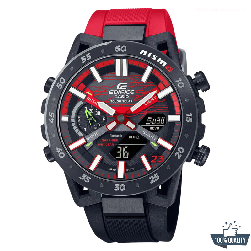 EDIGICE-T21100  Edifice SOS Red Honda Watch.
