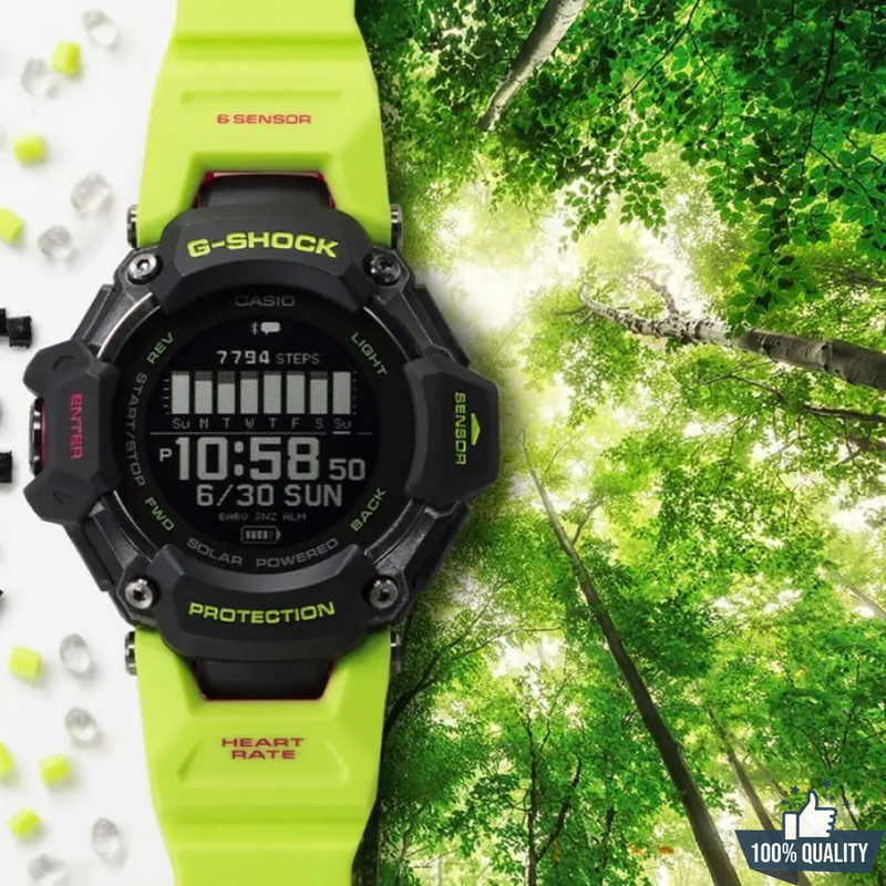 G -1A2110 G-SQUAD Green Watch.