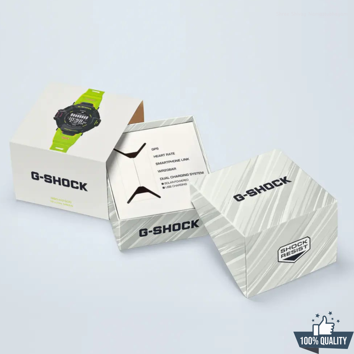 G-1A2110 G-SQUAD Green Watch - Image 8